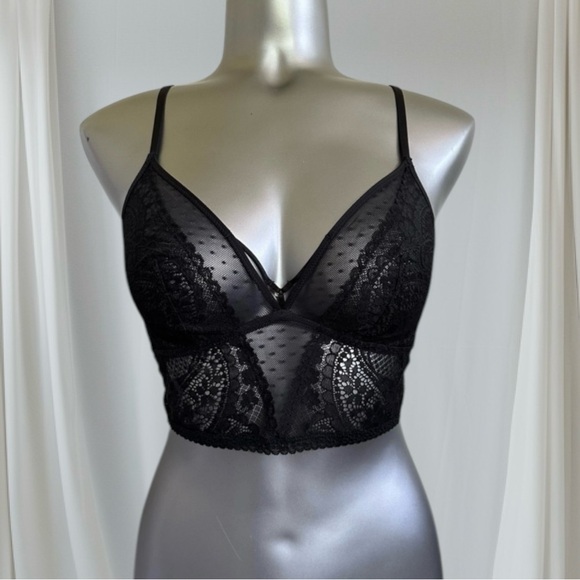 🆕Women’s Aerie Lightweight Semi Sheer Bralette - Picture 5 of 14